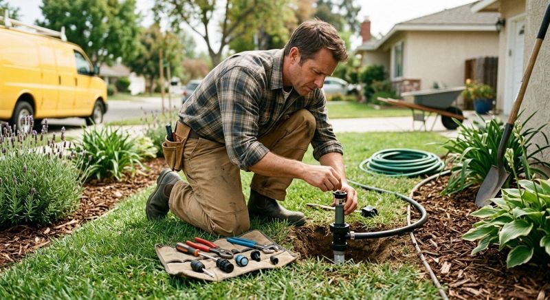 Garden Sprinkler Replacement in Ventura County, CA