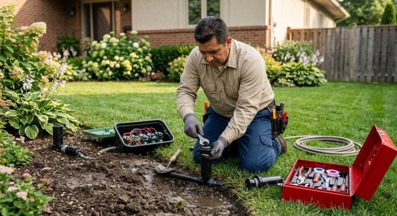 Lawn Sprinkler Replacement in Ventura County, CA