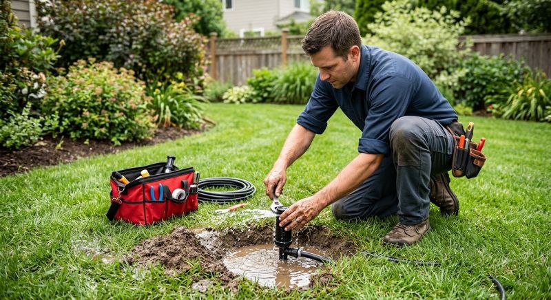 Pop Up Sprinklers Repair in Ventura County, CA